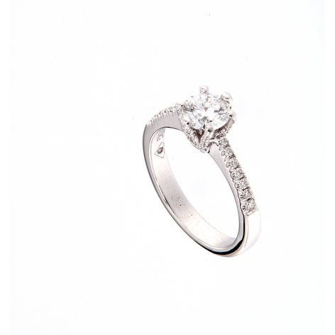 Anneau Golay Femme ICONICA in Or blanc Diamante 0.80 Ct ASLC1831DI 0.80 D SI - ASLC1831DI 0.80 D SI